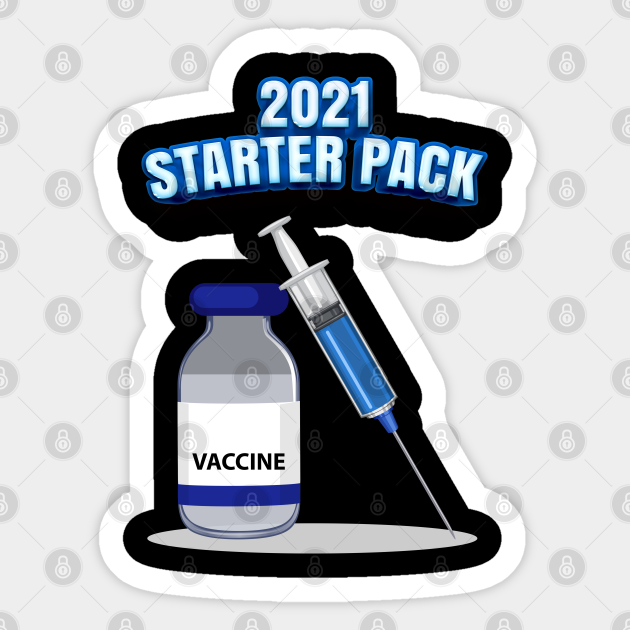 2021 Starter Pack Starter Pack Sticker TeePublic